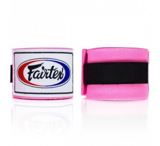 Боксерские бинты Fairtex (HW-2 pink)